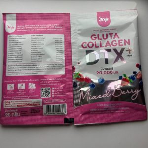 ساشه تک آبمیوه‌ گلوتاتیون کلاژن DTX پلاس