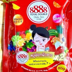 خرید صابون دوبل گلوتاتیون سفید کننده قوی صورت و بدن