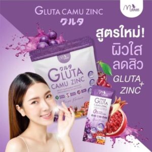 Manee Gluta Camu Zinc (ساشه تک ) برای جواب دهی حداقل ده عددی لازمه خرید کنید!